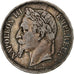 France, 5 Francs, Napoléon III, 1869, Strasbourg, Silver, VF(30-35)