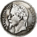 France, 5 Francs, Napoléon III, 1869, Strasbourg, Argent, TTB, Gadoury:739