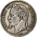 França, 5 Francs, Napoléon III, 1870, Paris, Prata, VF(30-35), Gadoury:739