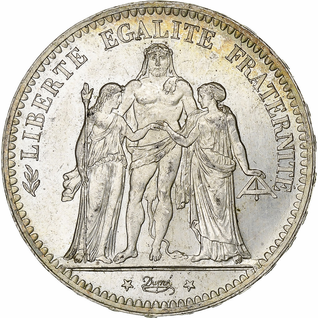France, 5 Francs, Hercule, 1875, Paris, Argent, SUP, Gadoury:745a, KM:820.1