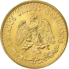 Mexico, 2 Pesos, 1945, Mexico City, Gold, MS(64)