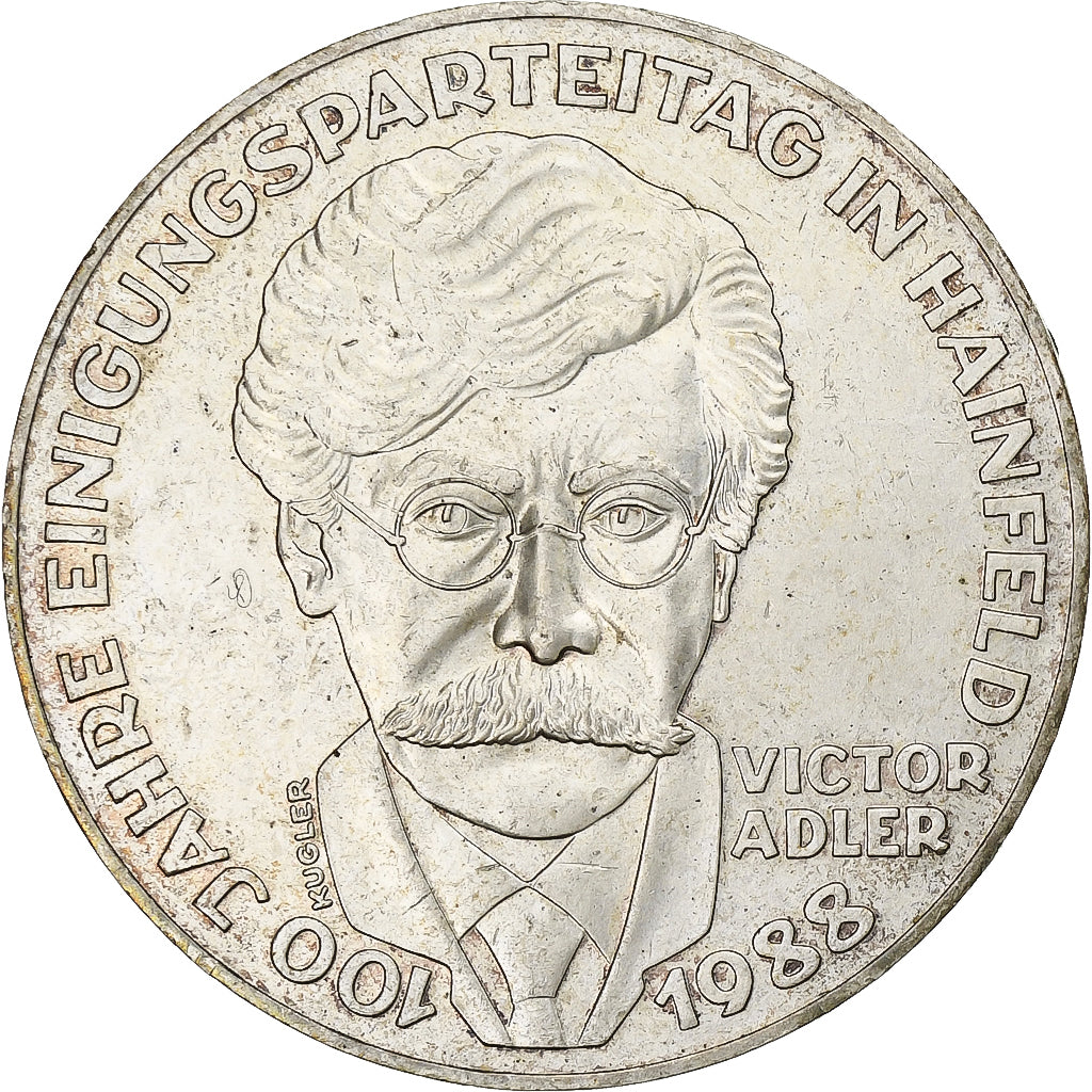 Austria, 500 Schilling, 1988, Vienna, Silver, MS(63), KM:2986