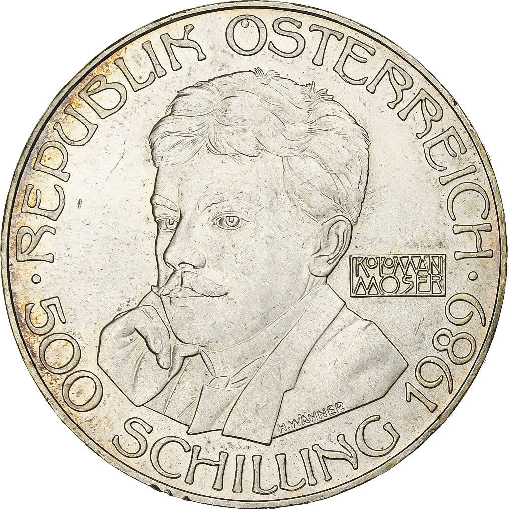 Austria, 500 Schilling, 1989, Vienne, Argento, SPL, KM:2991
