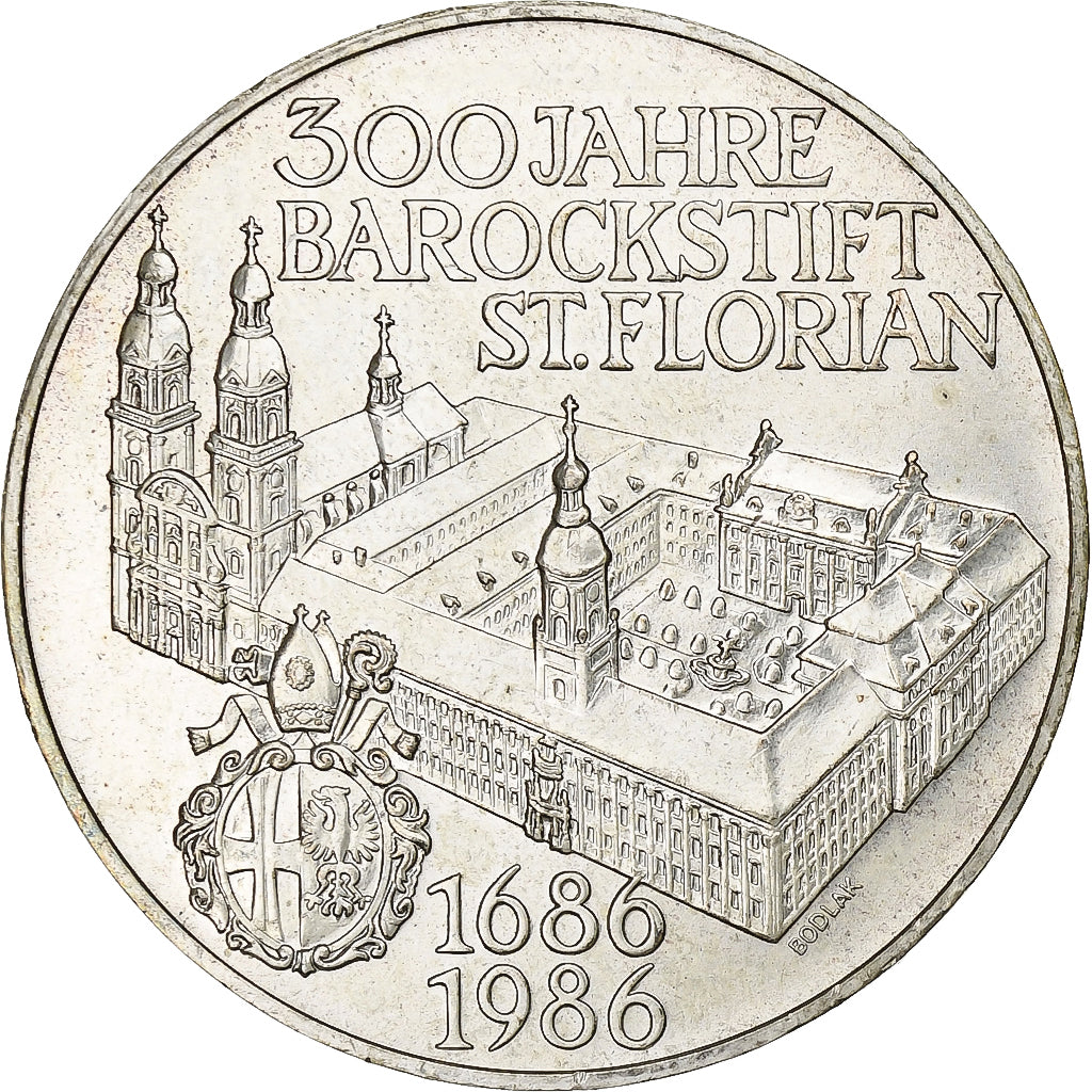 Austria, 500 Schilling, 1986, Vienna, Silver, MS(63), KM:2976