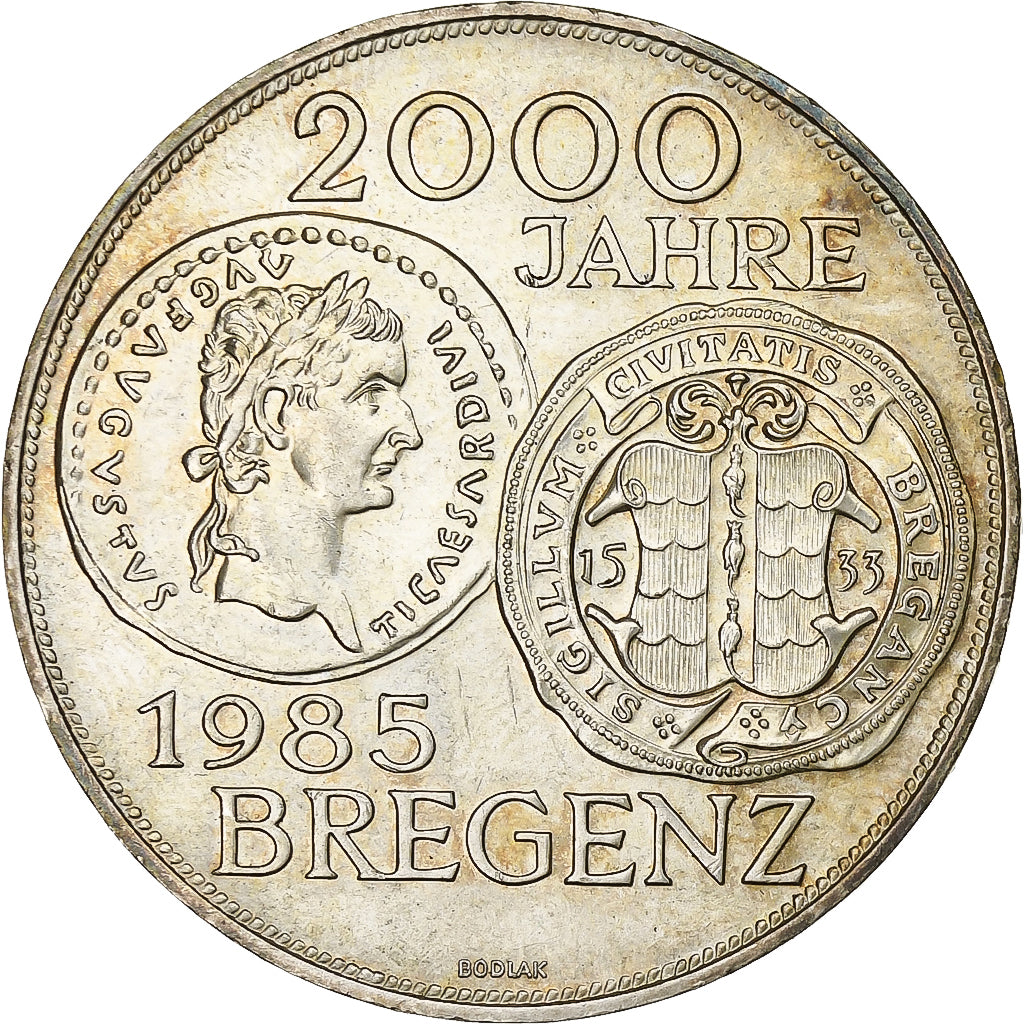 Austria, 500 Schilling, 1985, Vienna, Silver, MS(63), KM:2974
