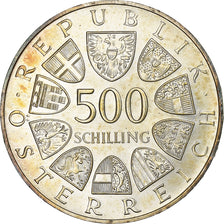Austria, 500 Schilling, 1984, Vienna, Silver, MS(63), KM:2967