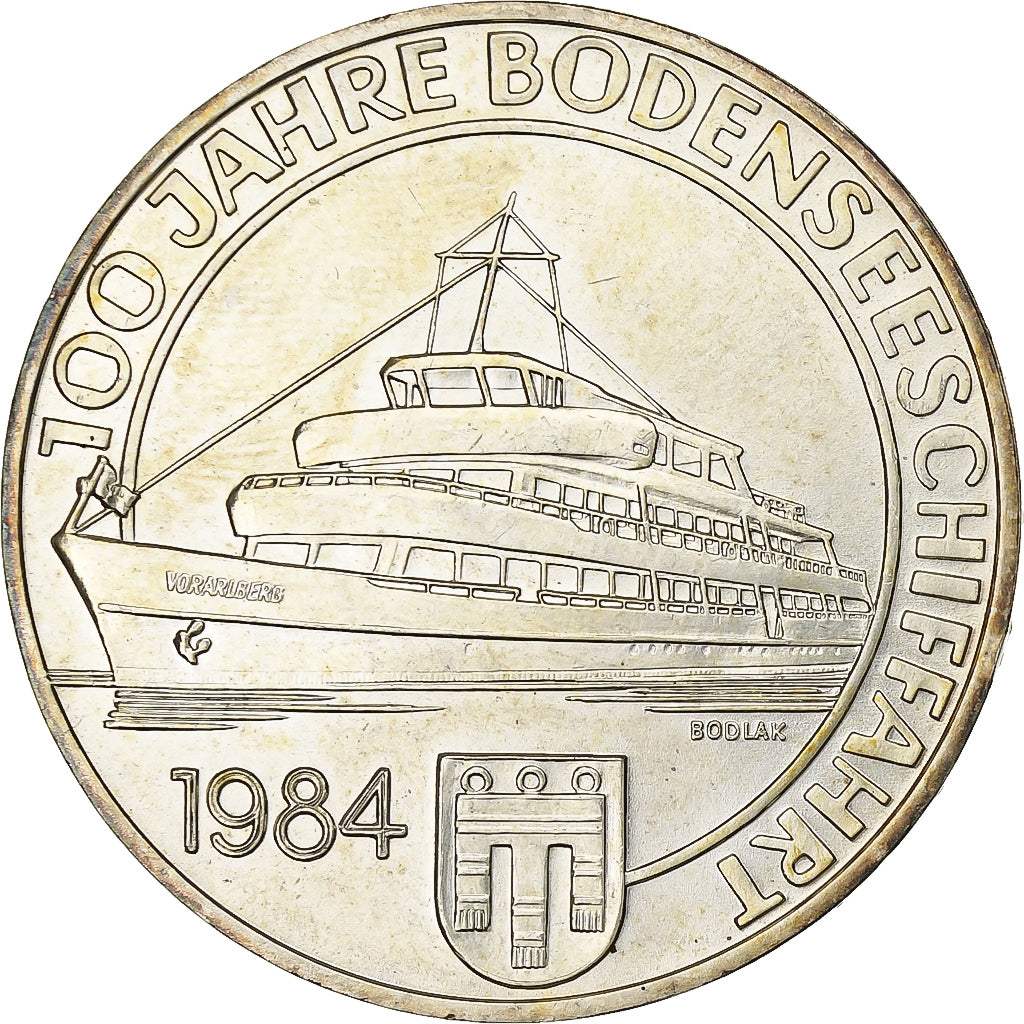 Österreich, 500 Schilling, 1984, Vienna, Silber, UNZ, KM:2967