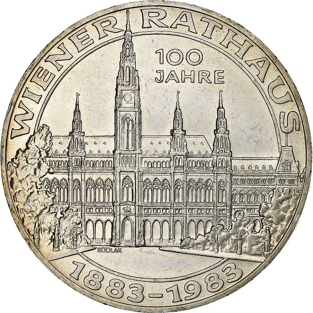 Österreich, 500 Schilling, 1983, Vienna, Silber, UNZ, KM:2962