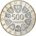 Austria, 500 Schilling, 1987, Vienna, Silver, MS(63), KM:2983