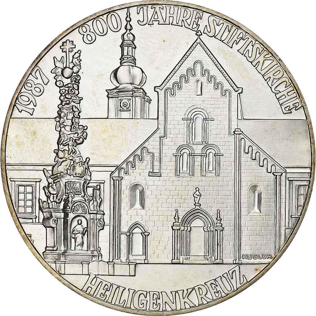Austria, 500 Schilling, 1987, Vienna, Silver, MS(63), KM:2983