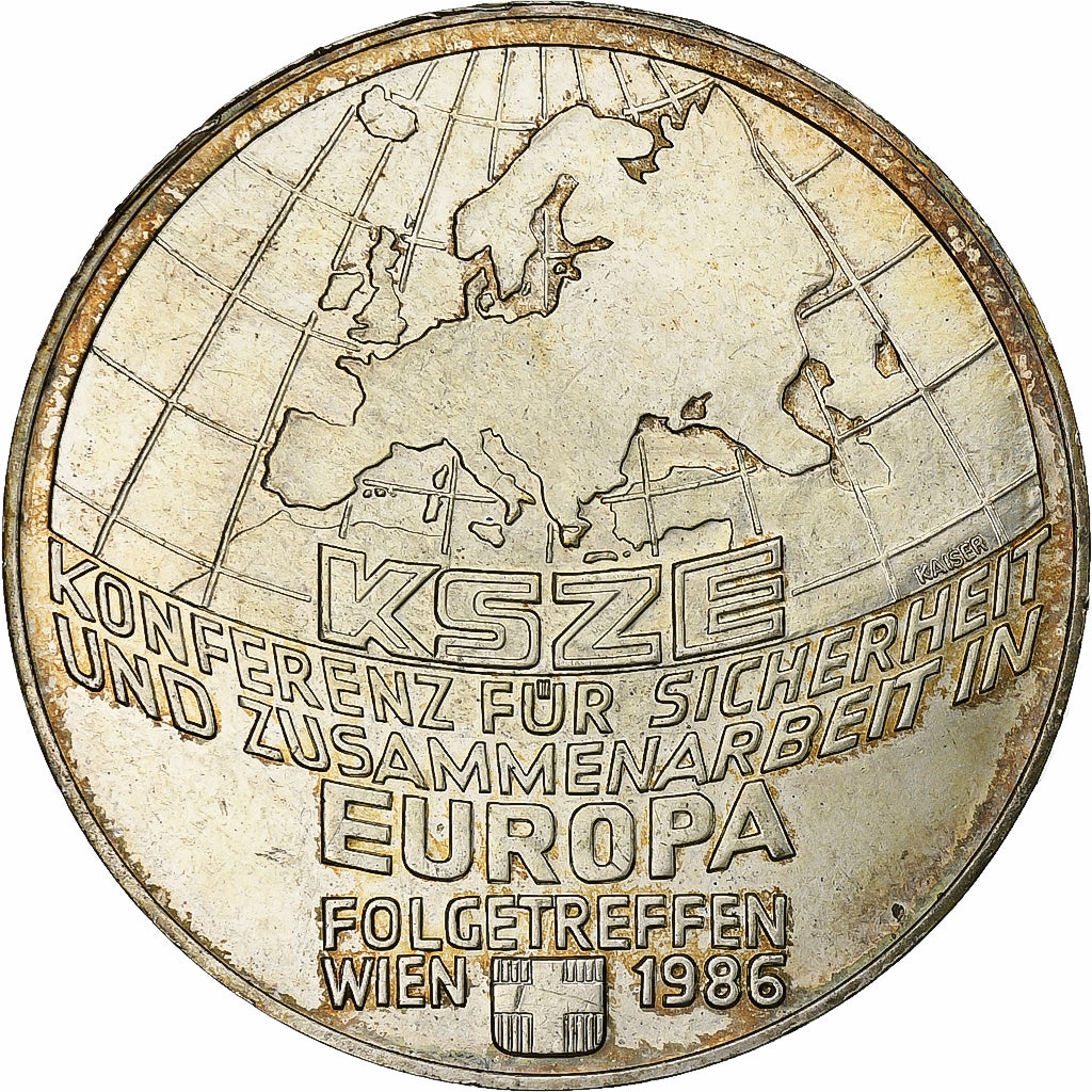 Österreich, 500 Schilling, 1986, Vienna, Silber, UNZ, KM:2979