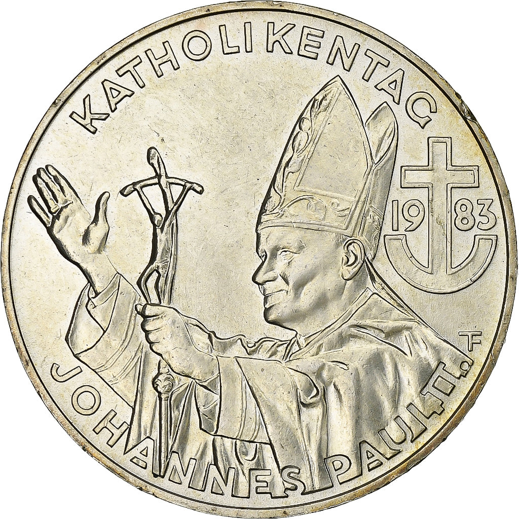 Austria, 500 Schilling, 1983, Vienna, Srebro, MS(63), KM:2963