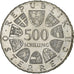 Austria, 500 Schilling, 1981, Vienna, Argento, SPL, KM:2952