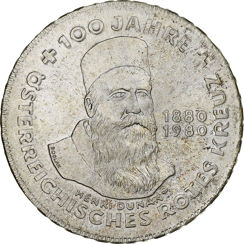 Austria, 500 Schilling, 1980, Argento, SPL, KM:2950