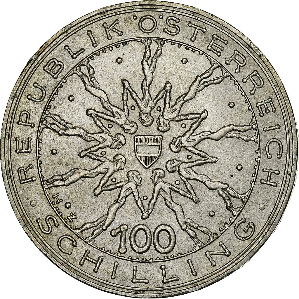 Austria, 100 Schilling, 1978, Vienna, Silver, MS(60-62), KM:2939