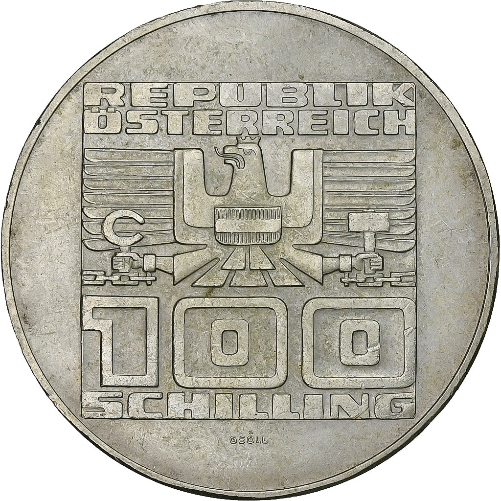 Austria, 100 Schilling, 1978, Silver, AU(55-58), KM:2940