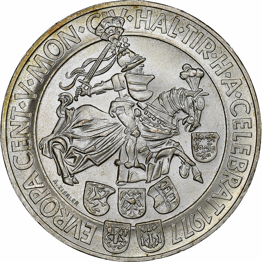 Austria, 100 Schilling, 1977, Argento, SPL, KM:2936