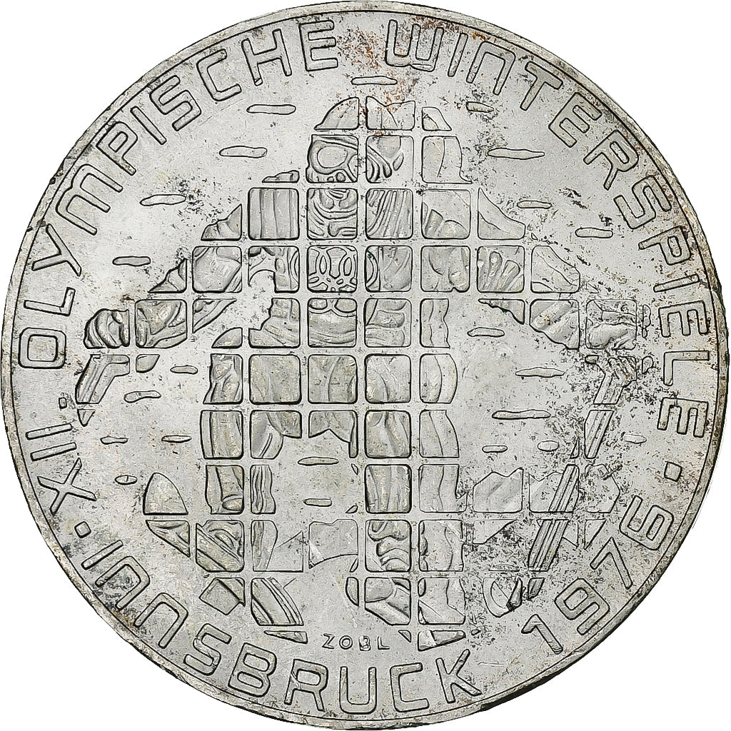 Austria, 100 Schilling, 1976, Hall, Silver, AU(55-58), KM:2928