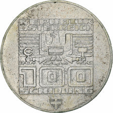 Austria, 100 Schilling, 1976, Vienna, Silver, AU(55-58), KM:2928