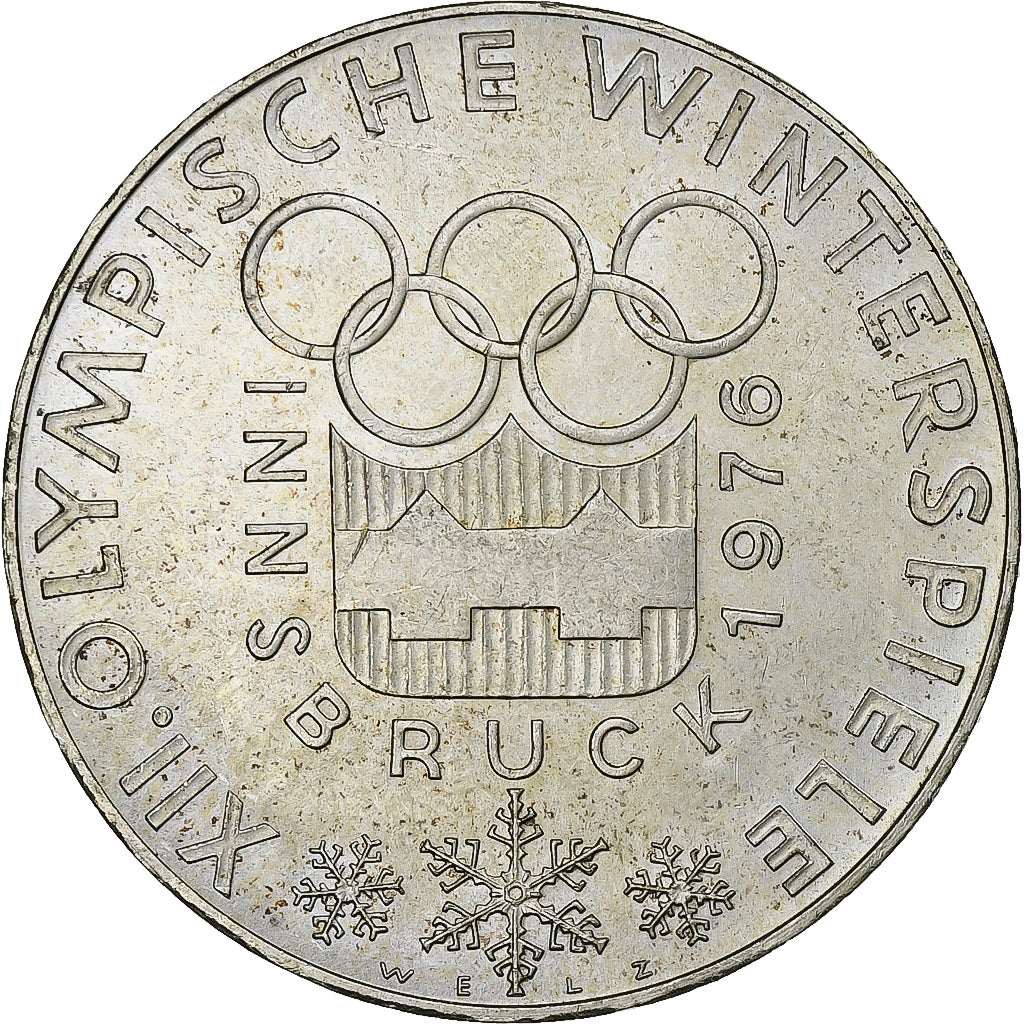 Austria, 100 Schilling, 1976, Silver, MS(63), KM:2926