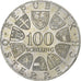 Austria, 100 Schilling, 1975, Silver, MS(60-62), KM:2923
