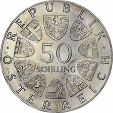 Austria, 50 Schilling, 1974, Argento, SPL, KM:2920