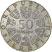 Austria, 50 Schilling, 1974, Srebro, MS(60-62), KM:2919