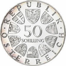 Austria, 50 Schilling, 1973, Vienna, Silver, MS(63), KM:2916