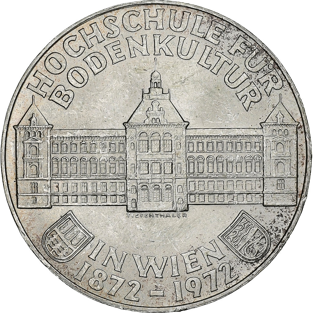 Austria, 50 Schilling, 1972, Silver, MS(60-62), KM:2914