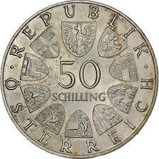 Austria, 50 Schilling, 1970, Silver, MS(60-62), KM:2909