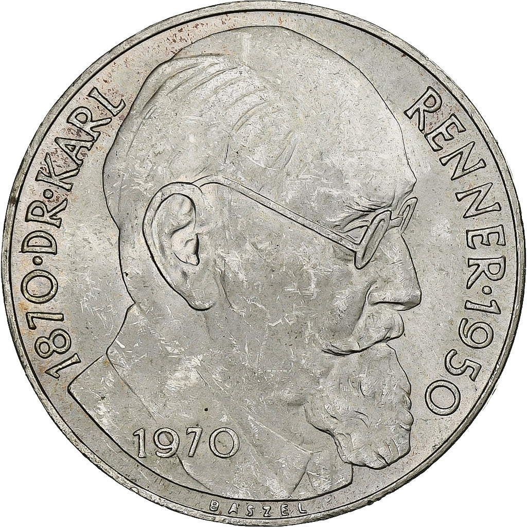Austria, 50 Schilling, 1970, Silver, MS(60-62), KM:2909