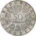 Austria, 50 Schilling, 1968, Silver, MS(63), KM:2904.1