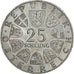 Austria, 25 Schilling, 1972, Silver, MS(60-62), KM:2912