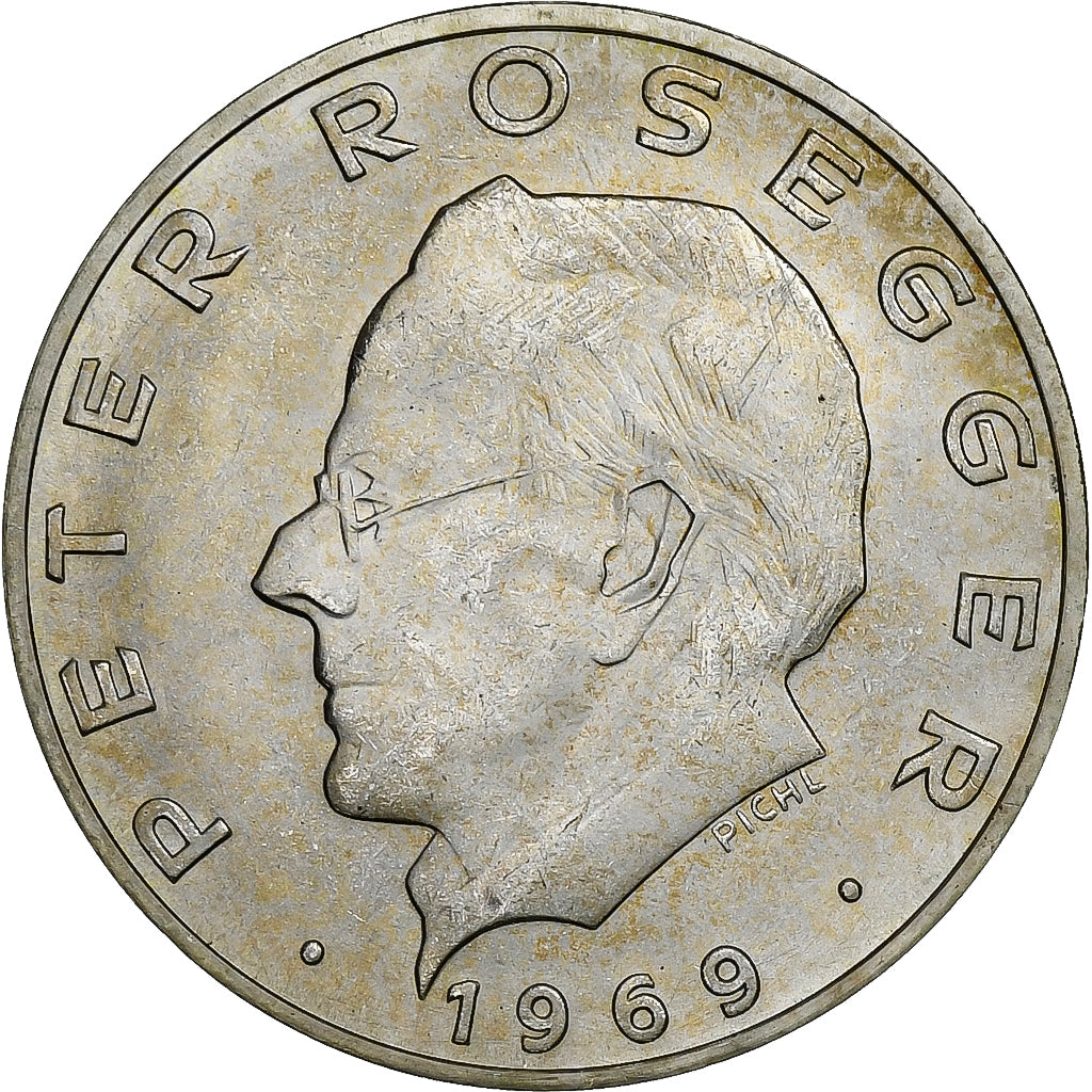 Austria, 25 Schilling, 1969, Plata, SC, KM:2905