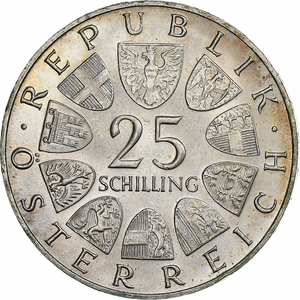 Austria, 25 Schilling, 1967, Vienne, Silver, MS(60-62), KM:2901