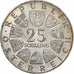 Austria, 25 Schilling, 1967, Vienne, Silver, MS(60-62), KM:2901
