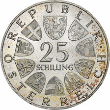 Austria, 25 Schilling, 1966, Silver, MS(63), KM:2899