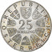 Austria, 25 Schilling, 1966, Silver, MS(63), KM:2899