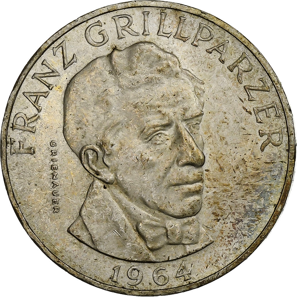 Austria, 25 Schilling, 1964, Argento, SPL, KM:2895.1
