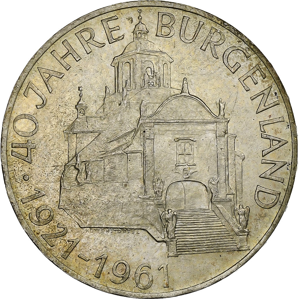 Austria, 25 Schilling, 1961, Silver, AU(50-53), KM:2891