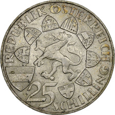 Austria, 25 Schilling, 1959, Silver, AU(50-53), KM:2887