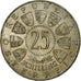 Austria, 25 Schilling, 1958, Argento, SPL-, KM:2884