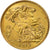 Grã-Bretanha, George V, 1/2 Sovereign, 1913, Dourado, MS(63), KM:819