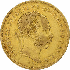 Hongarije, Franz Joseph I, 4 Forint 10 Francs, 1871, Kormoczbanya, Goud, ZF
