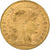 França, 10 Francs, Marianne, 1901, Paris, Dourado, AU(55-58), Gadoury:1017