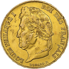 Francia, 20 Francs, Louis-Philippe, 1839, Paris, Oro, BB+, Gadoury:1031