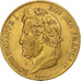 França, 20 Francs, Louis-Philippe, 1840, Paris, Dourado, EF(40-45)