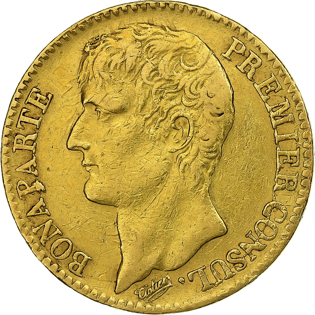 Francia, 40 Francs, Napoléon I, An 12, Paris, Oro, MBC, Gadoury:1080, Le