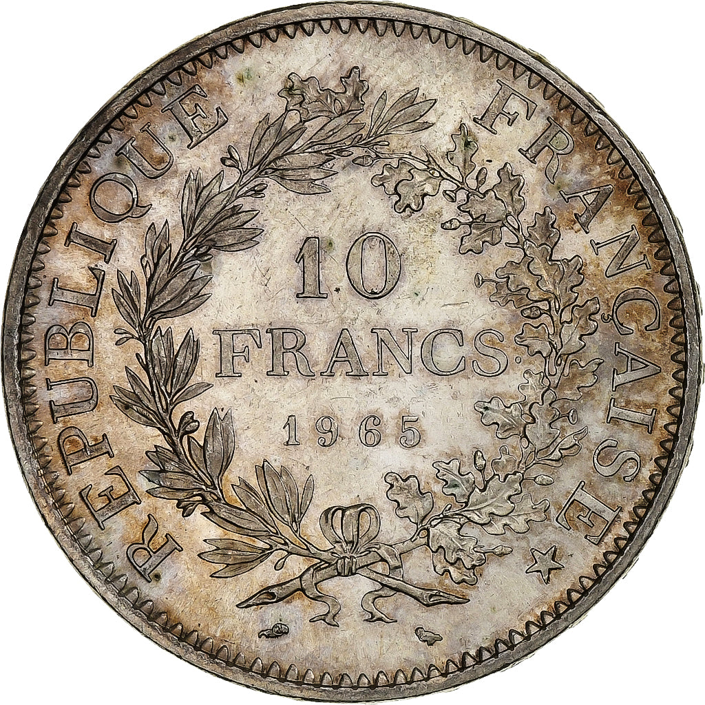 France, 10 Francs, Hercule, 1965, Paris, Argent, SPL, Gadoury:813, KM:932