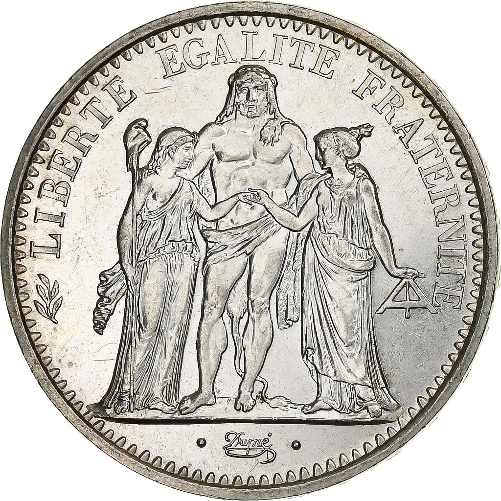 France, 10 Francs, Hercule, 1966, Paris, Silver, MS(63), Gadoury:813, KM:932